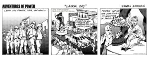 adventures of power labor day trenton dverksen comic