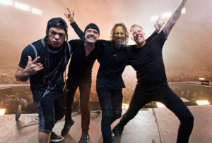 Metallica heavy metal live on stage