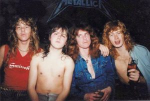 young metallica heavy metal band