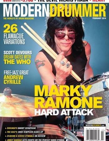 Marky Ramone Modern Drummer