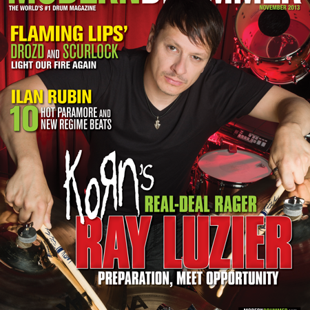 Ry Luzier Modern Drummer