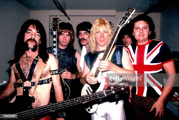 Spinal Tap on 7/10/84 in Chicago, Il. in Various Locations, (Photo by Paul Natkin/WireImage)