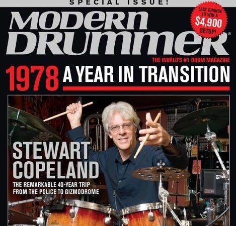 stewart Copeland Modern Drummer